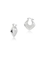 Lord & Taylor Sterling Silver Diamond-shaped Earrings