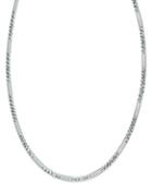 Lord & Taylor Screw-edged Sterling Silver Necklace