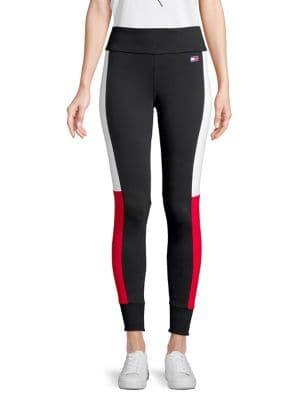 Tommy Hilfiger Performance Colorblock Logo Leggings