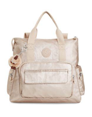 Kipling Alvy Metallic Convertible Handbag