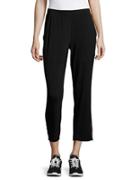 Ivanka Trump Mesh-accented Cropped Active Pants