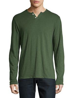 Joe's Jeans Long-sleeve Henley Shirt
