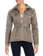 Vince Camuto Quilted Zip-up Jacket