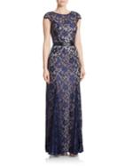 Betsy & Adam Lace A-line Gown