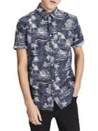 Jack & Jones Joradam Slim-fit Cotton Button-down Shirt
