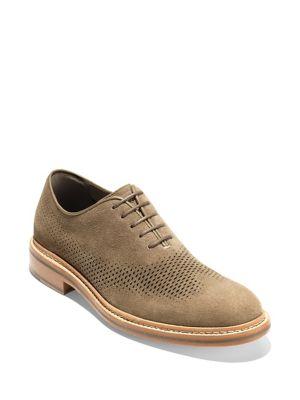 Cole Haan Washington Grand Suede Oxfords