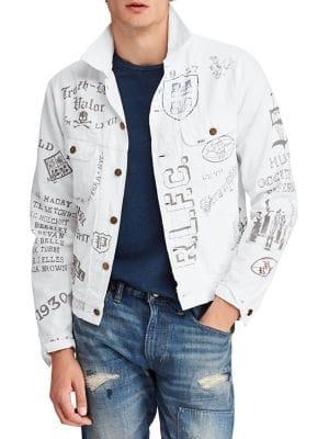 Polo Ralph Lauren Graphic Denim Trucker Jacket