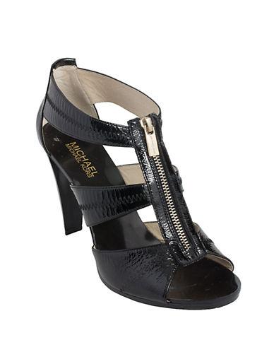 Michael Michael Kors Berkley Patent Leather T-strap Sandals
