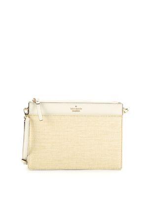 Kate Spade New York Cameron Street Straw Clarise Bag