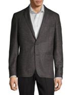 Michael Kors Textured Notch Lapel Jacket
