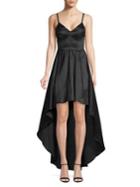 Betsy & Adam High-low Fit-&-flare Dress