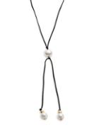 Design Lab Lord & Taylor Faux Pearl Pendant Necklace