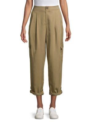 Highline Collective High-rise Roll-cuff Cargo Pants