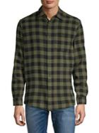 Core Life Check-print Long-sleeve Shirt