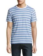 Sovereign Code Striped Cotton-blend Tee