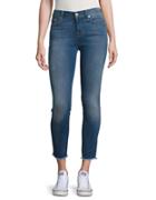Seven For All Mankind Faded Cropped Jeans