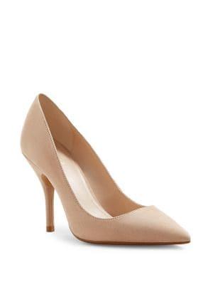 Mango Classic Faux Suede Pumps