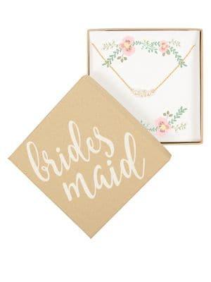 Cathy's Concepts Bridesmaid Three Pearl Bracelet