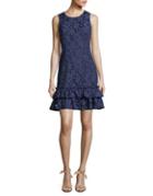 Eliza J Floral Lace Sleeveless Sheath Dress