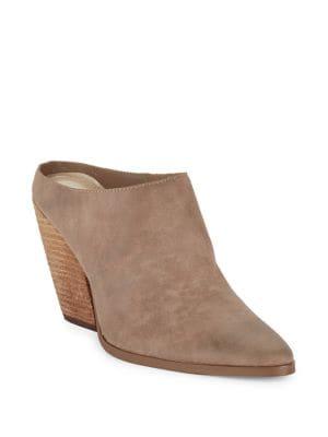 Charles By Charles David Nico Suede Block Mules