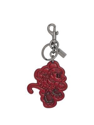 Disney X Coach Boxed Minnie Mouse Rollerskate Leather Bag Charm