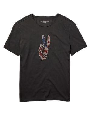 John Varvatos Peace Hand Tee