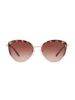 Michael Kors Key Biscayne 56mm Butterfly Sunglasses