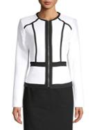 Calvin Klein Trimmed Zip-up Jacket