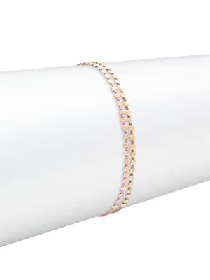 Dogeared No Worries Goldtone Bracelet