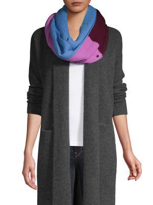 Kate Spade New York Colorblock Ribbed Scarf