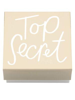 Kate Spade New York All That Glistens Top Secret Covered Box