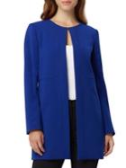 Tahari Arthur S. Levine Seam-detail Open-front Topper