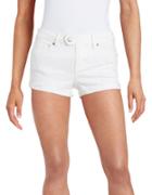 Dittos Distressed Cotton-stretch Shorts