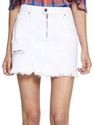 Sanctuary Class Distressed Skirt
