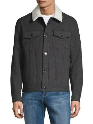 Michael Kors Sherpa-lined Track Jacket