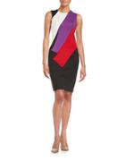 Calvin Klein Colorblocked Sheath Dress