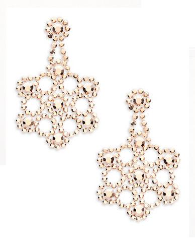 Kate Spade New York Crystal Lace Faceted Floral Drop Earrings