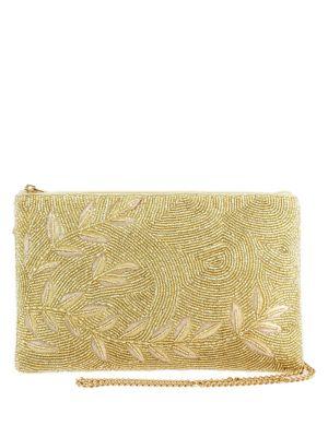 Mary Frances Willow Beaded Crossbody Bag