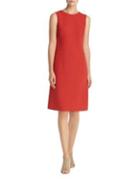 Lafayette 148 New York Sleeveless Wool A-line Dress