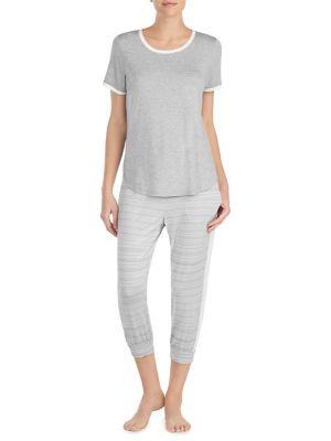 Dkny Heathered Jersey Tee