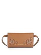 Michael Michael Kors 3d Flower Leather Belt Bag