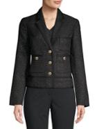 Nipon Boutique Notch Lapel Tweed Jacket