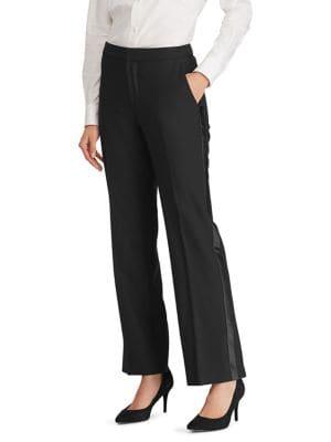 Lauren Ralph Lauren Tuxedo-stripe Twill Pant