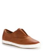 Frye Mindy Leather Slip-on Sneakers