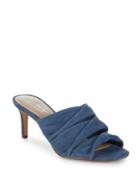 424 Fifth Gala Suede Mules