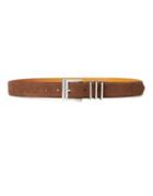 Lauren Ralph Lauren Tri-keeper Suede Belt