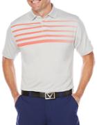 Callaway Big And Tall Solid And Striped Button-front Polo