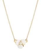 Kate Spade New York Disco Pansy Mother-of-pearl Pendant Necklace