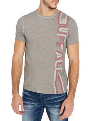 Buffalo David Bitton Logo Crewneck Tee