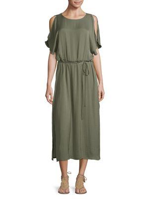 Vince Camuto Petite Cold Shoulder Dress